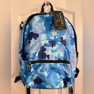 Scout Big Draw Backpack in blue camo NWT